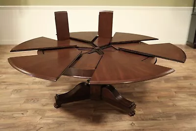 Theodore Alexander  Leo Jupe Expanding Round Dining Room Table • $5500