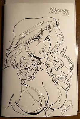 Lady Death Mike DeBalfo Original Art Sketch Commission Comic Cvr One Of A Kind • $399.99