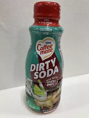 New Coffee Mate Dirty Soda Dr. Pepper Mix - Coconut Lime 16oz • $9.99