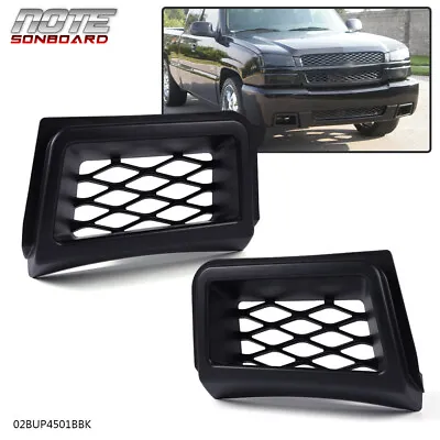 $23.90 • Buy Ss Style Front Bumper Caliper Air Duct Cover Fit For Silverado 1500 03-07