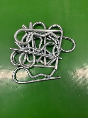 $8 • Buy R Clips Packet Of 10, 4mm Thick Massey, Kubota,Ford,Fiat,New Holland,TYM,Antonio