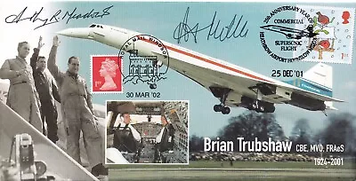 Concorde Brian Trubshaw Signed By A Mills & A Meadows Concorde Pilots • $23.93