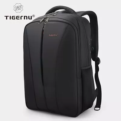 Tigernu Waterproof Men Anti-theft Laptop Business Backpack USB Charger Schoolbag • $82.50