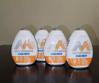 MiO Vitamins Water Enhancer Orange Tangerine Flavor - 1.62 Oz - Pack Of 4 • $19.90