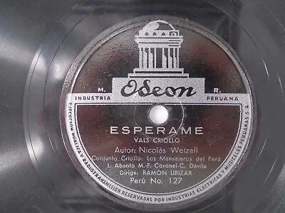 Los Mensajeros Del Peru Esperame Melodias De America Que Bonitos Ojos Odeon EE- • $19.99