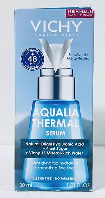 Vichy Aqualia Thermal Hydrating Face Serum With Hyaluronic Acid 30ml • $15.95