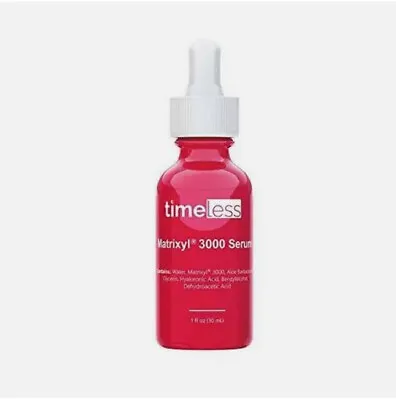 Timeless Skin Care Matrixyl 3000 Serum - Full Size (1oz/30ml) NIB Sealed! • $13.99