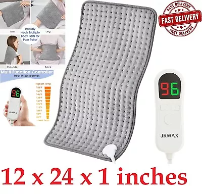 Electric Heating Pad Moist And Dry Therapy Back Pain Cramps Relief 12x24  LARGE • $21.49