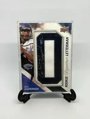 2011 Upper Deck Signature Letterman /75 Colin Kaepernick #RSL-KA Rookie Auto RC • $40