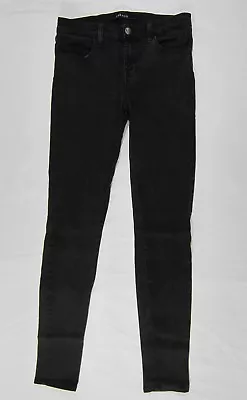J Brand Dark Brown  Espresso  SUPER SKINNY Leg Tencil Cotton Blend Jeans Sz 26 • $15.79
