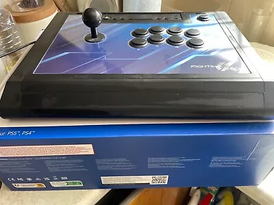 Hori Arcade Fighting Stick Alpha For PS4 PS5 & PC Hayabusa Buttons Boxed • £119.99