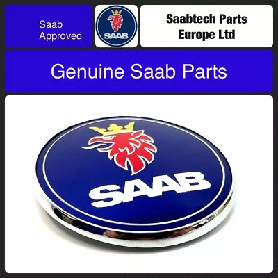 Genuine Saab Front Bonnet Emblem/badge 9-3 & 9-5 - Brand New 12844161 • £18.50