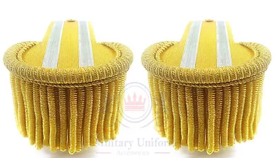 Star Trek Shoulder Epaulettes Board With Heavy Gold Fringe • $84.49