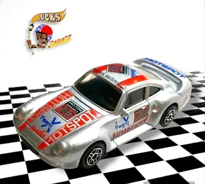 Maisto Porsche 959 Rally 180 Vertex Tech Silver 1/43 Scale Hot Spot Wheels 959 • $10