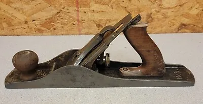 $39.99 • Buy Vintage Stanley Bailey No. 5 C Size Hand Plane, Old Carpenter Woodworking Tool