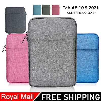 Sleeve Case Cover Pouch Bag For Samsung Galaxy Tab A 10.1 S4 S5e S6 A8 10.5 2021 • £10.69
