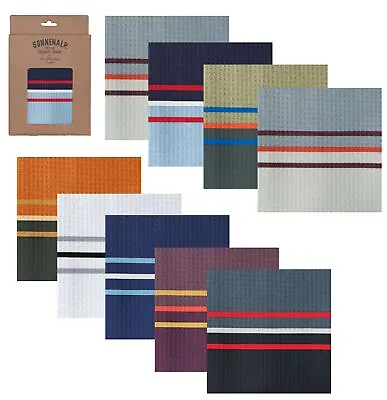 Sun Mountain Mid-Stripe Waffle-Weave Microfiber Golf Towel - New 2023 • $19.95