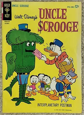 Uncle Scrooge #53 GOLD KEY Comics 1964 Walt Disney (VF-) • £19.79