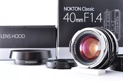 Voigtlander Nokton Classic 40mm F1.4 Standard Lens VM Mount [Mint] From Japan • $399.99