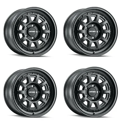 Set 4 18  Mayhem Voyager 18x9 Matte Black 5x5 Wheels 0mm For Jeep Wrangler Rims • $999.96