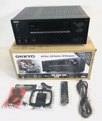 Used -Onkyo TX-NR7100 8K Network AV Receiver- FREE SHIPPING • $499.97