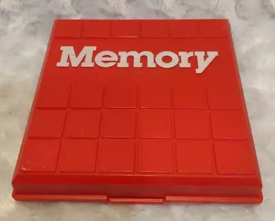 Vintage 1988 Milton Bradley Travel Memory Game Complete • $9.50