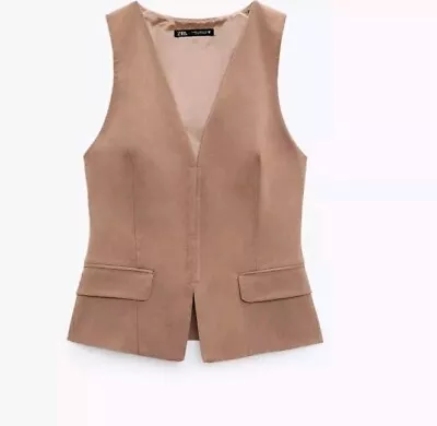 Zara Vest Size Xs New With Tag • £18