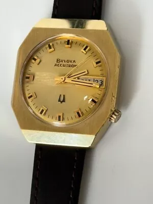 Bulova Accutron 2182 Tuning Fork Gent's Watch (313) • £195