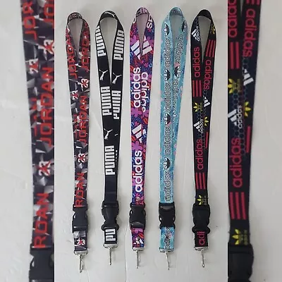 $8.99 • Buy New Sport Unisex Elastic Lanyard Strap Detachable Keychain Badge Id Holder