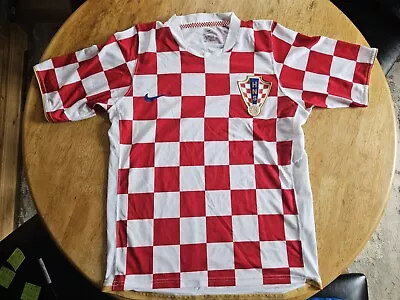 Croatia 2006 Home Football Shirt Small Nike World Cup • $31.52