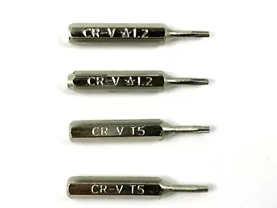 P5/PL4/TS4 Pentalobe 1.2 Torx T5 Screwdriver Bits For MacBook Air Pro Retina 4PC • $6.99