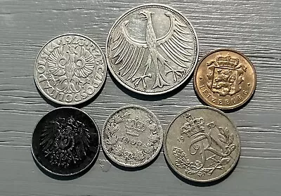 Vintage Euro Coins. Some Silver. • $11