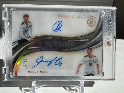 2020 Immaculate Soccer Thomas Muller / Mesut Ozil Dual Auto 15/25 • $400