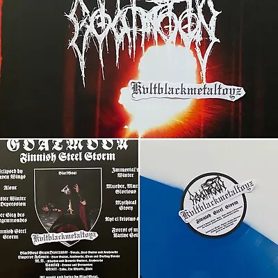 Goatmoon Finnish Steel Storm Vinyl 2nd Press Split Vothana Judas Iscariot Mayhem • $44.99