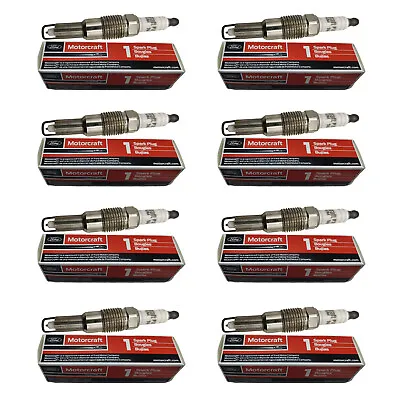 Set 8 Packs For Motorcraft Platinum SP546 (SP515) HT15 Spark Plugs For Ford 5.4L • $42.74