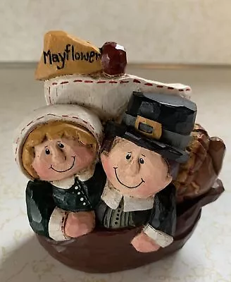 THANKSGIVING Midwest Of Cannon Falls Mayflower Pilgrim 4  Figure Eddie Walker • $9.99