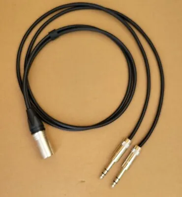 1'ft-25FT Mogami Cable Neutrik XLR Male To Dual 1/4 Stereo Splitter Duplicator • $19.95