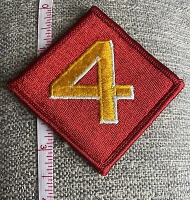 WW2 Vintage 4th US MARINE CORPS DIVISION PATCH USMC  • $12.74