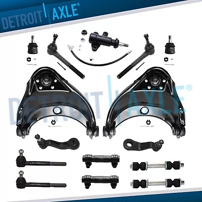 2WD Front Upper Control Arms Tie Rods Suspension Kit For Chevy GMC C1500 C2500 • $175.67