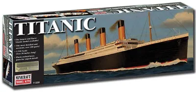 Minicraft RMS Titanic Deluxe W/ Brass Railings 1/350 Plastic Model Ship 11320 • $95.99