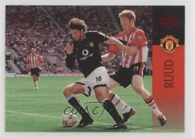 2003 Upper Deck Manchester United Ruud Van Nistelrooy #3 • $1.38