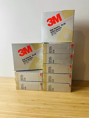 3M High Density DS HD 10 Count 5-1/4  Diskettes Disks Sealed 1994 LOT OF 9 • $99.99