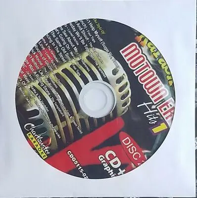 Motown Era Greatest Hits Vol 2 R&bsoul Karaoke Cdg Chartbuster 5115-02 Cd+g • $11.78