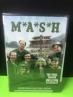 MASH  Season 11 Collector’s Edition DVD 2006 3 Disc Set Final Season New Sealed • $18.99