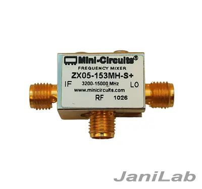 ZX05-153-S+ Wideband Frequency Mixer Mini Circuits 34GHz To 15GHz • $69.98