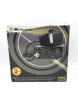 Midland 1001z 40 Channel CB Radio W/Microphone 1312666 • $29.99