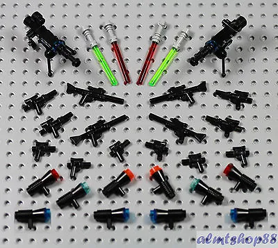 £3.20 • Buy LEGO Star Wars - PICK YOUR WEAPONS - Lightsaber Gun Rifle Pistol Lot Army Clone 