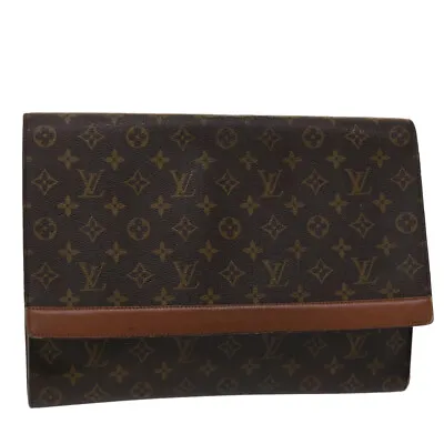 LOUIS VUITTON Monogram Porte Envelope Clutch Bag M51801 LV Auth Ar9873B • $172.80