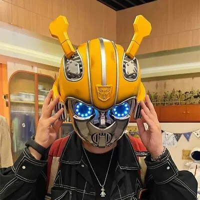 US Ship! Voice Control Killerbody 1:1 Transformer Bumblebee Mask Wearable Helmet • $387.59