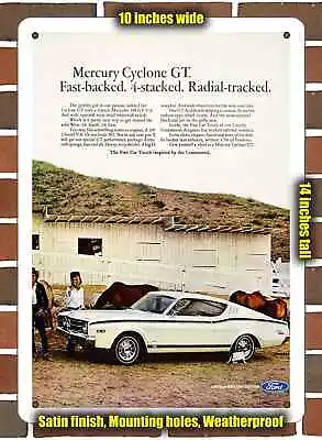 Metal Sign - 1968 Mercury Cyclone GT- 10x14 Inches • $24.61